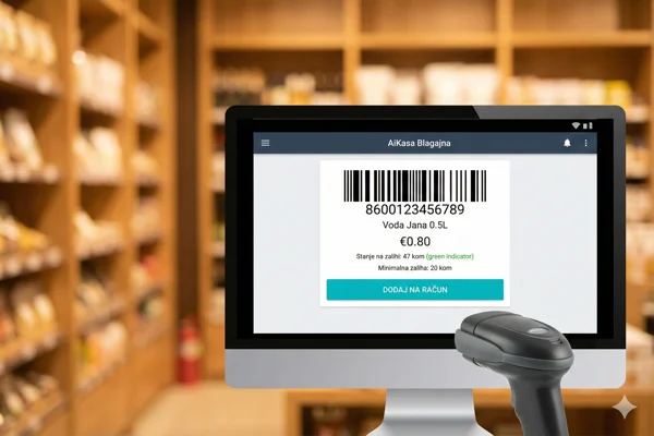 Aikasa fiskalna blagajna – Male trgovine